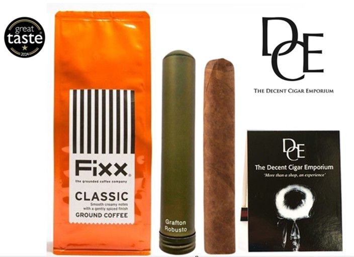 FIXX Classic Coffee & Grafton Robusto Pairing